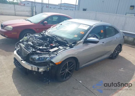 2020 Honda Civic Sport из США, поврежденный, VIN SHHFK7H49LU215806